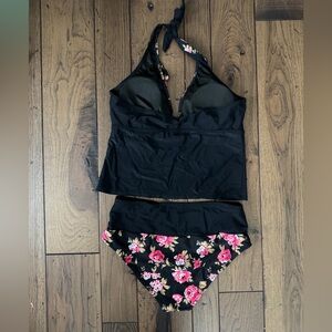 Tanking sz L floral and black